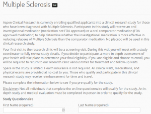 Questionnaire Example